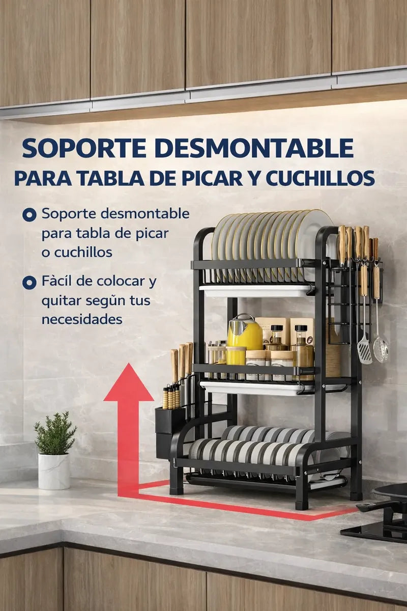 PLATERA DE 3 PISOS  ESCURRIDORA